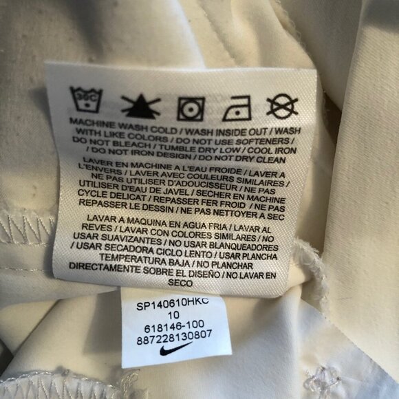 NIKE GOLF TOUR PERFORMANCE Womens' White Golf Pants Size 10 - Picture 10 of 11